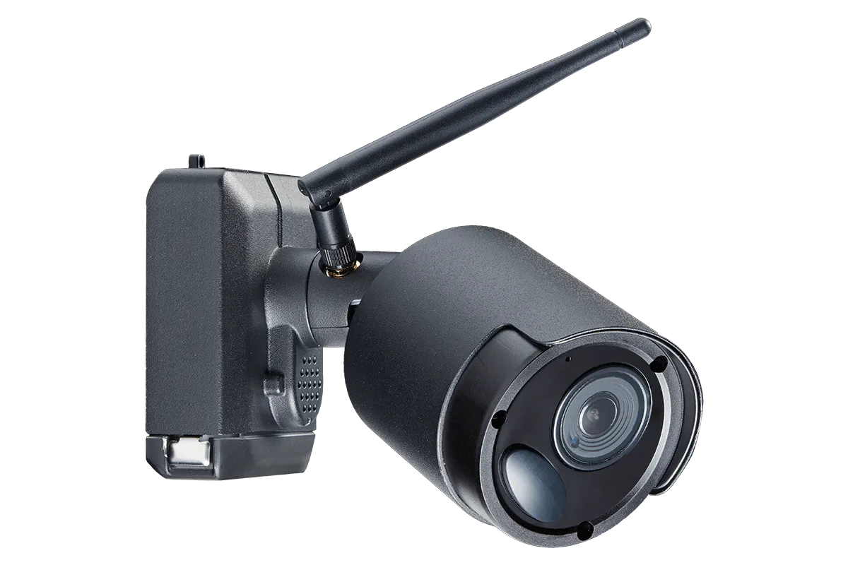 1080p Wire Free Camera System with Six Battery Powered Metal Cameras, 65ft Night Vision, Two-Way Audio, and a 1TB Hard Drive