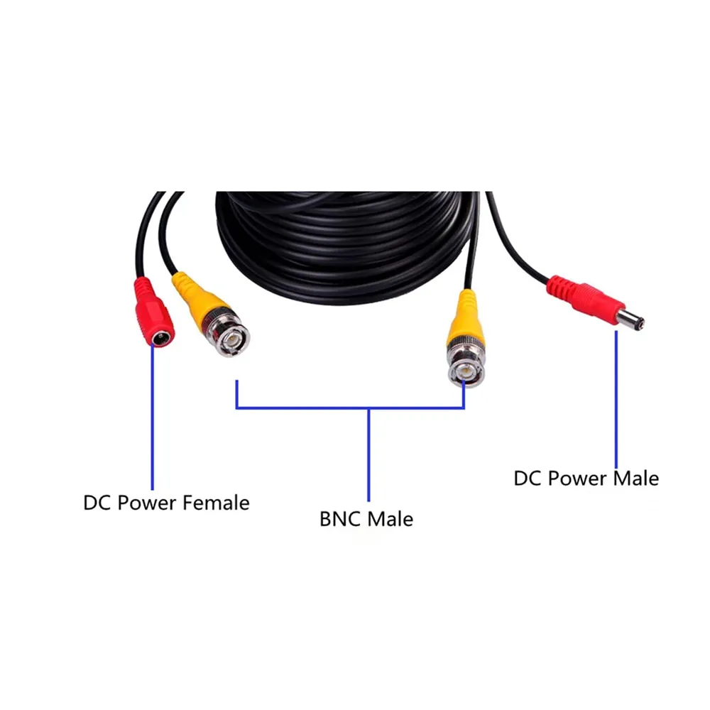 20M Data Transmission Security Camera Power Cable M24-11-2