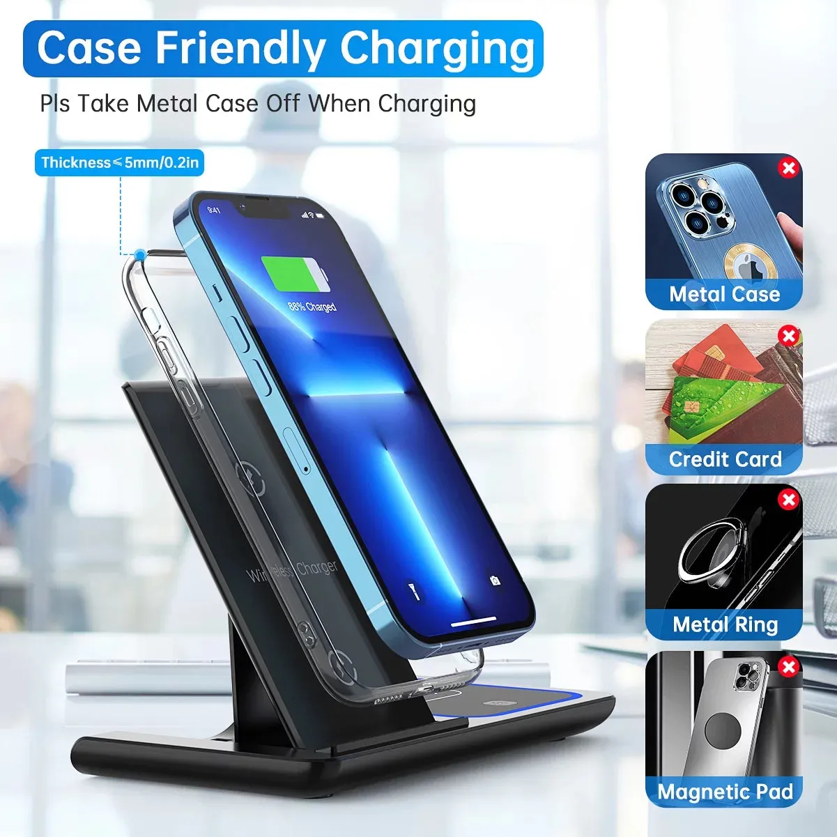 3-in-1 Wireless Charger