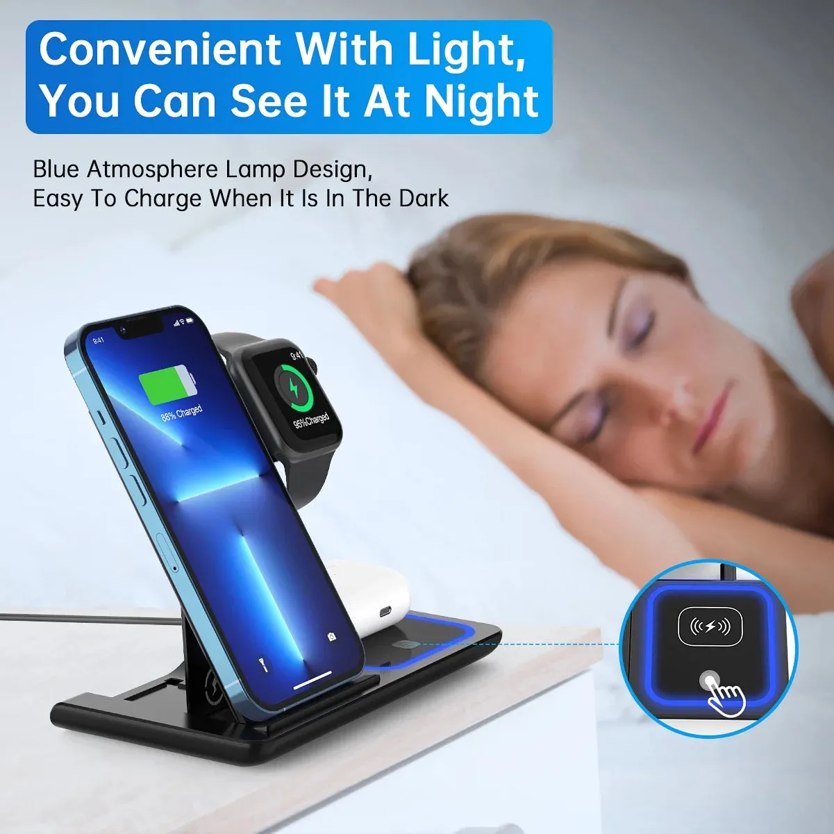 3-in-1 Wireless Charger