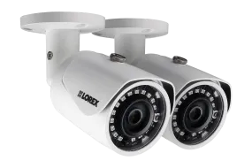 3 Megapixel HD Security Cameras with Long Range Night Vision  (2-Pack)