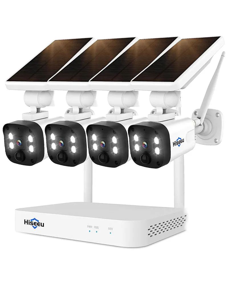 3MP Wireless Security camera system Wire-Free