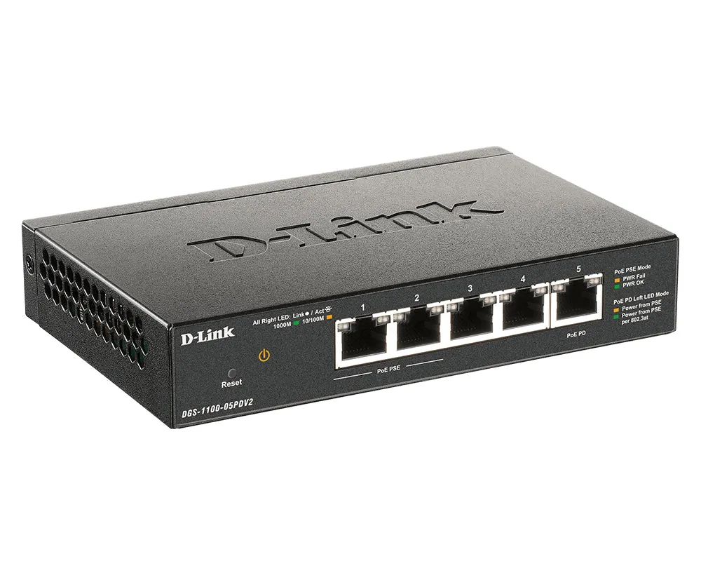 5-Port Gigabit Poe Smart Switch