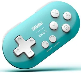 8Bitdo Zero 2 Bluetooth Gamepad Turquoise Edition (Switch/Windows/MacOS/Android)