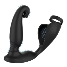 AdultLuxe Triple Targeter 3 in 1 Prostate Massager   Cock Ring with Remote