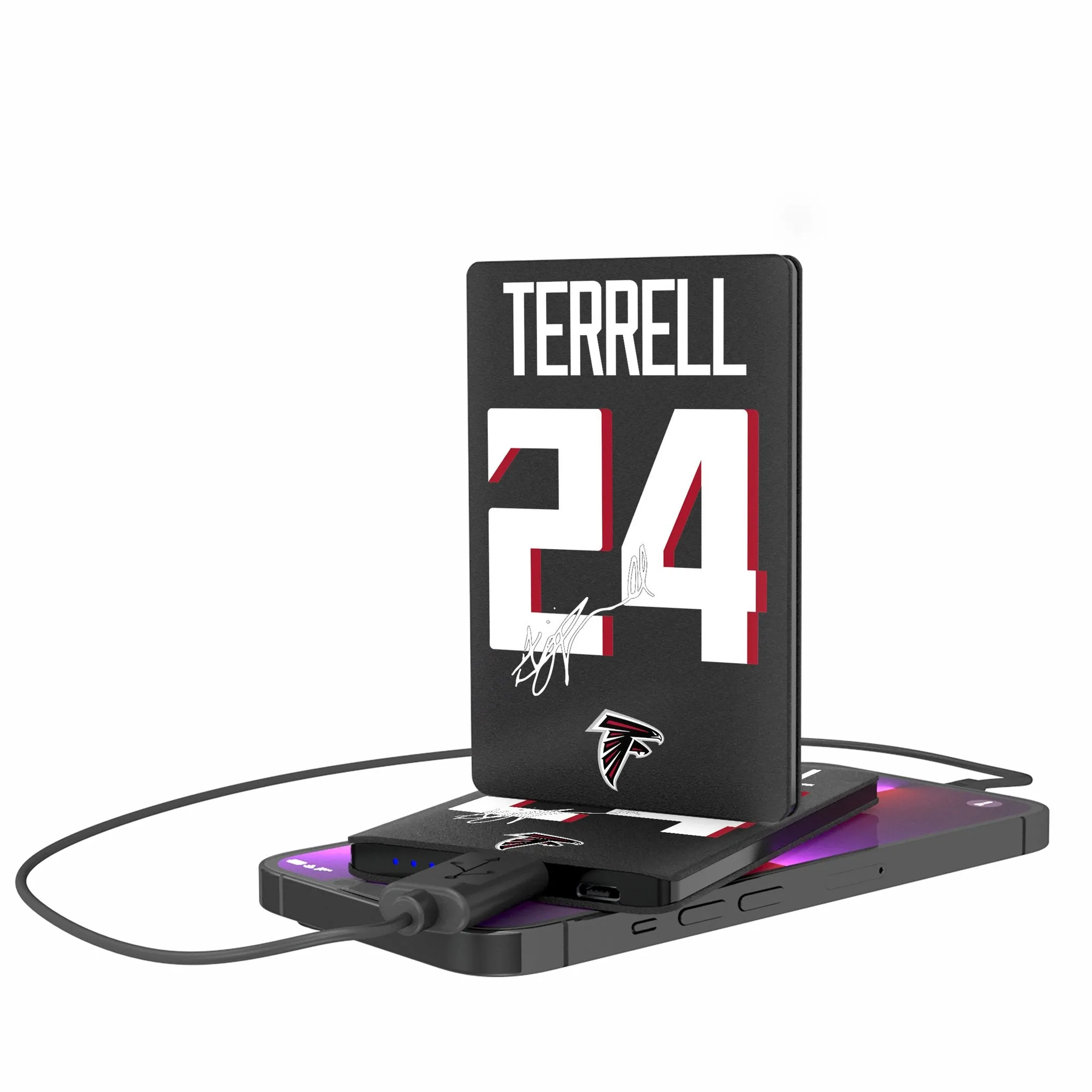 A.J. Terrell Atlanta Falcons 24 Ready 2500mAh Credit Card Powerbank