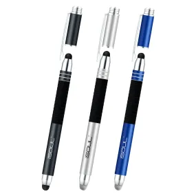 Aluminium Body Stylus Pen for iPad Tablet iPhone with Microfiber Tips