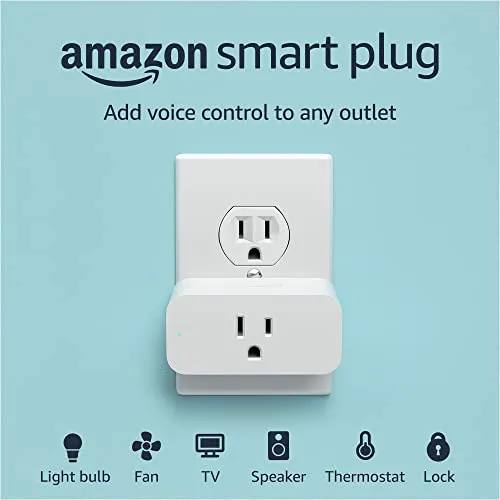 Amazon Smart Plug | Works with Alexa | Simple setup, endless possibilities