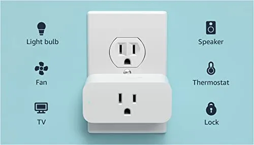 Amazon Smart Plug | Works with Alexa | Simple setup, endless possibilities