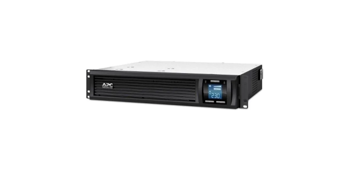 APC Smart-UPS C Line-Interactive 1 kVA 600W 230V 2U Rack Mount 4 AC Outlets