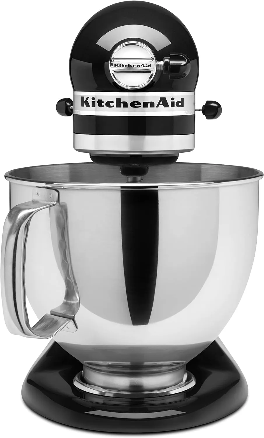 Artisan Series 5 Quart Tilt Head Stand Mixer with Pouring Shield KSM150PS, Onyx Black