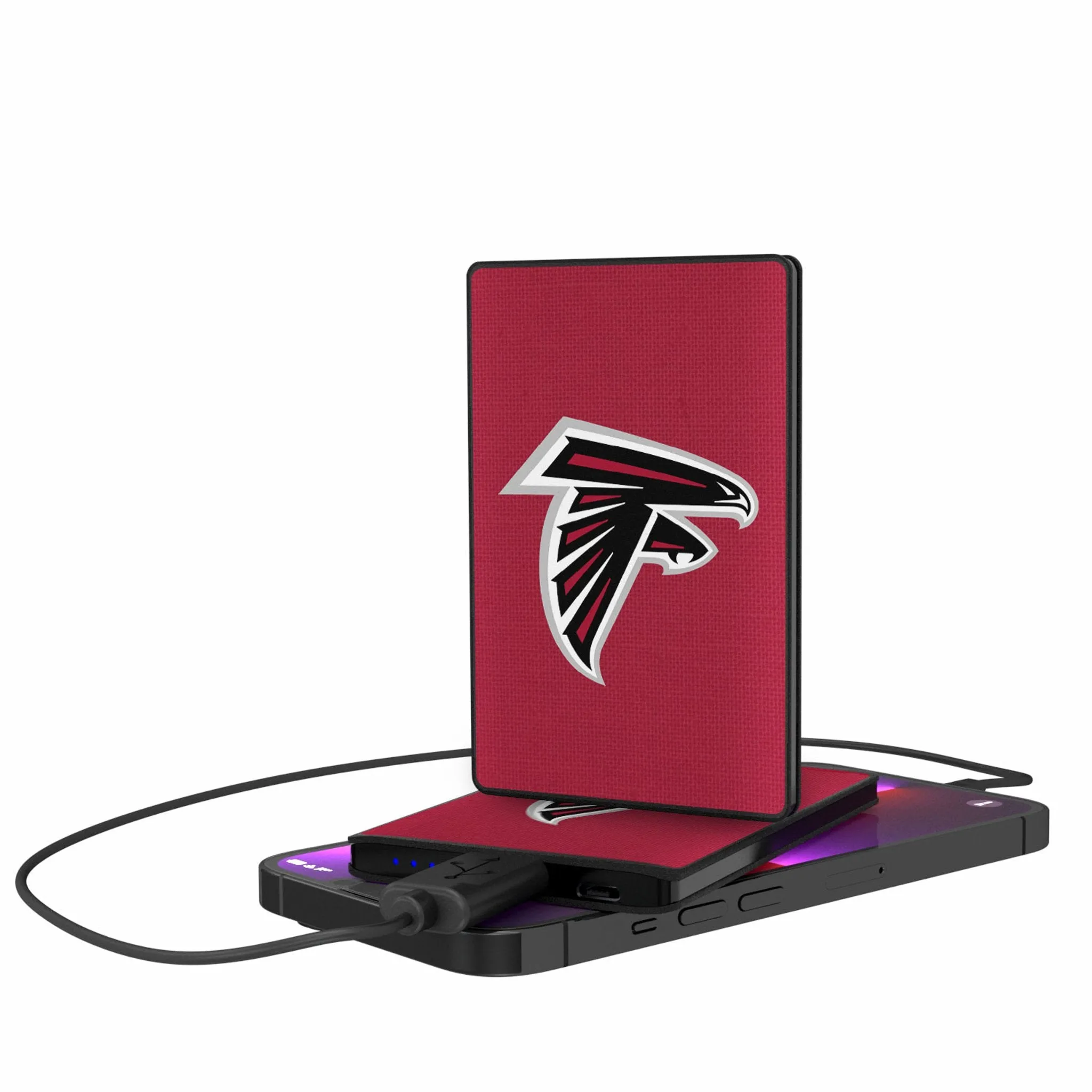 Atlanta Falcons Solid 2500mAh Credit Card Powerbank