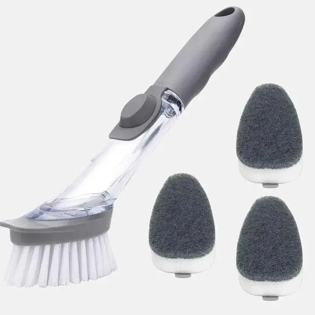 Automatic Soap Dispensing Kitchen Cleaning Scrubber - Your Effortless Cleaning Solution