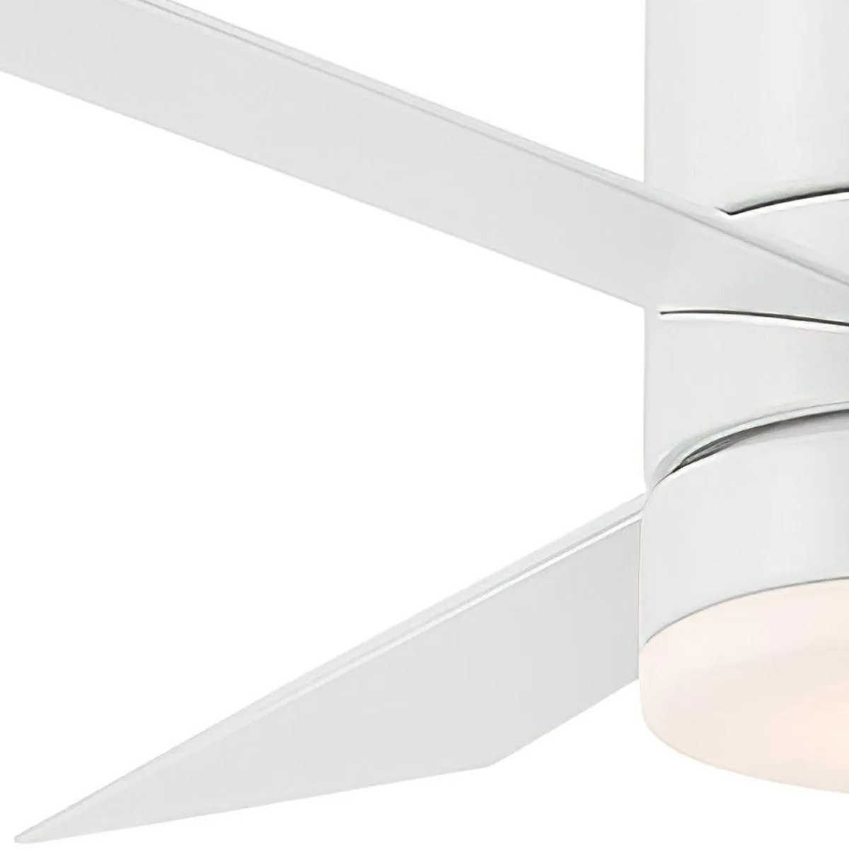 Axis 44 Inch Matte White 3500K LED Outdoor Smart Ceiling Fan