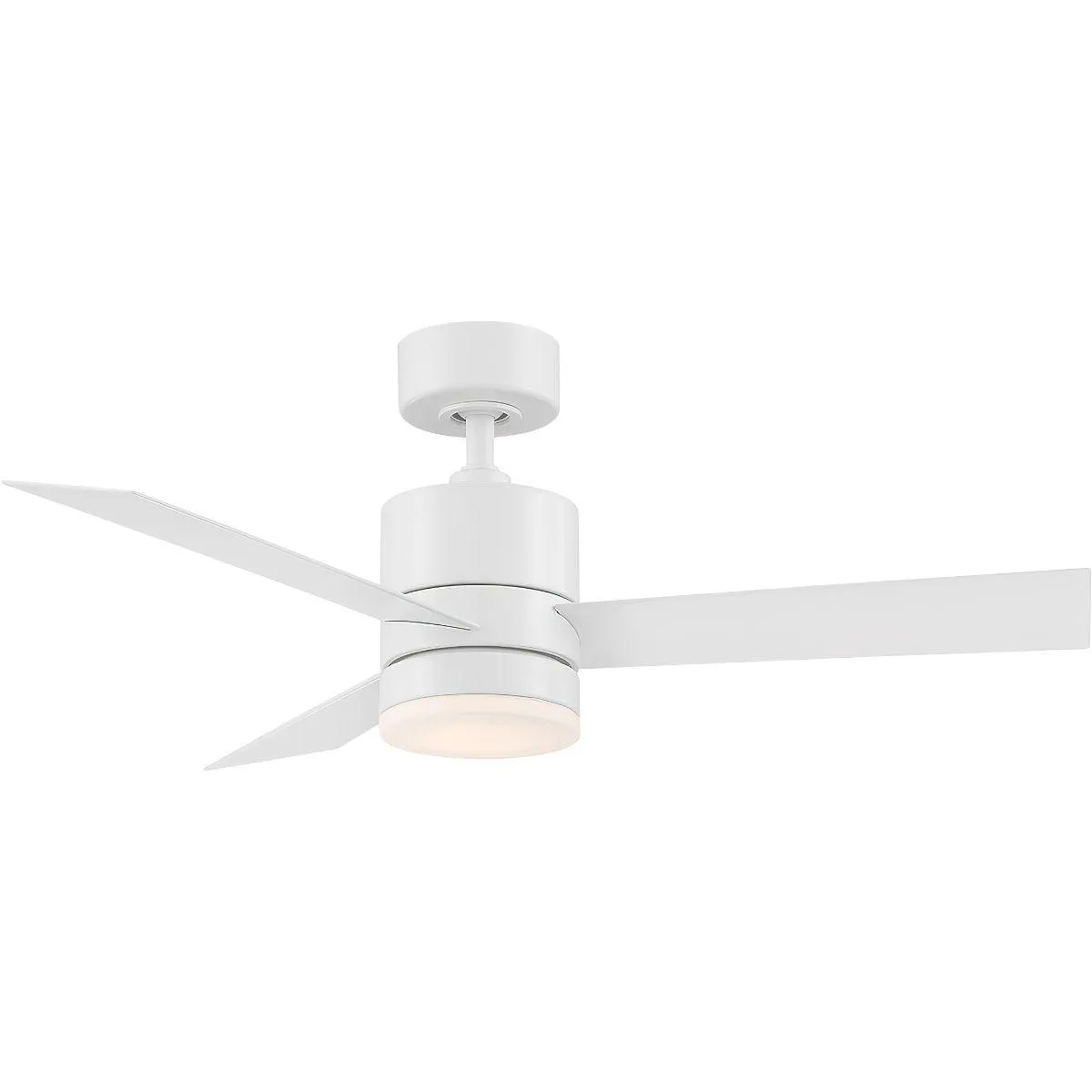 Axis 44 Inch Matte White 3500K LED Outdoor Smart Ceiling Fan