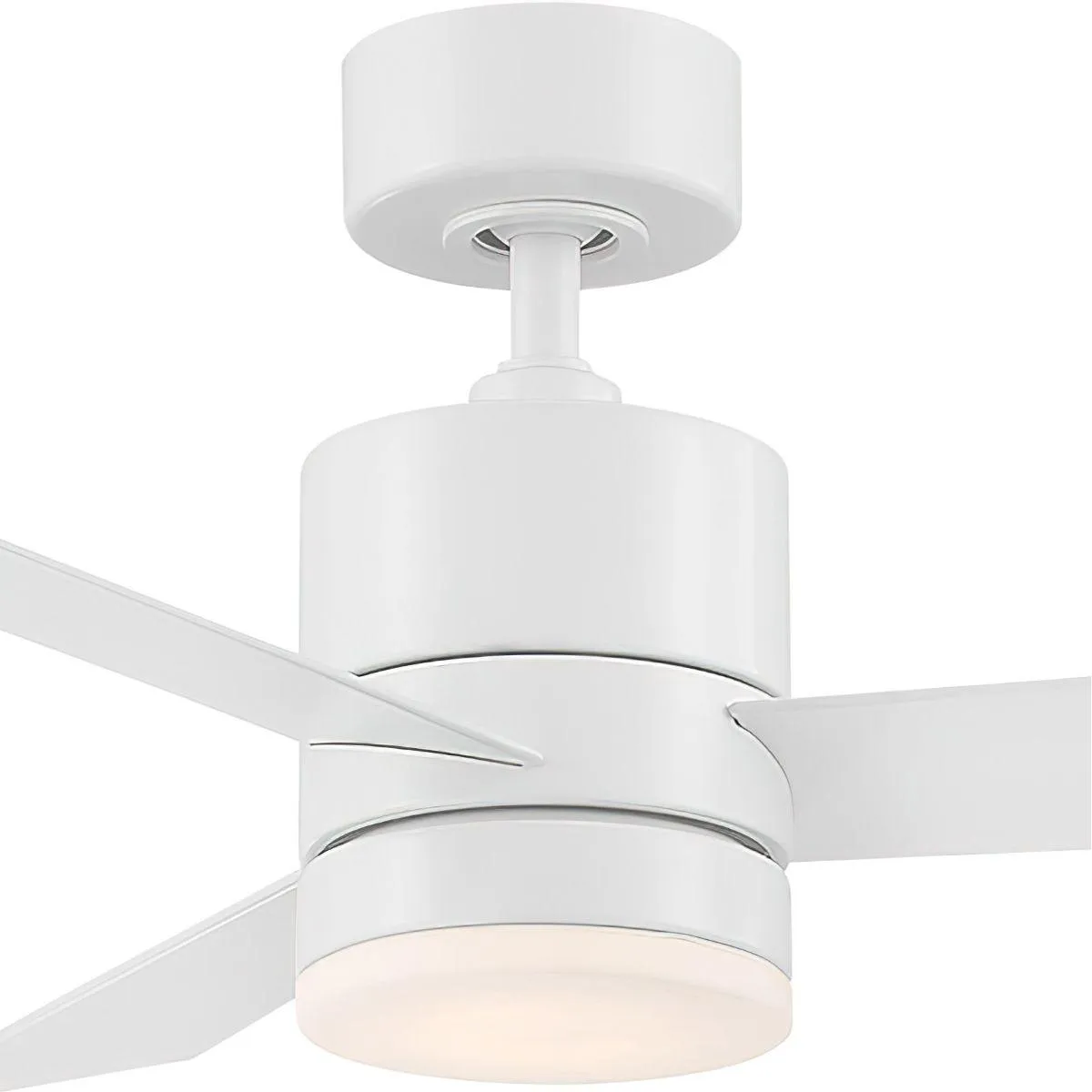 Axis 44 Inch Matte White 3500K LED Outdoor Smart Ceiling Fan