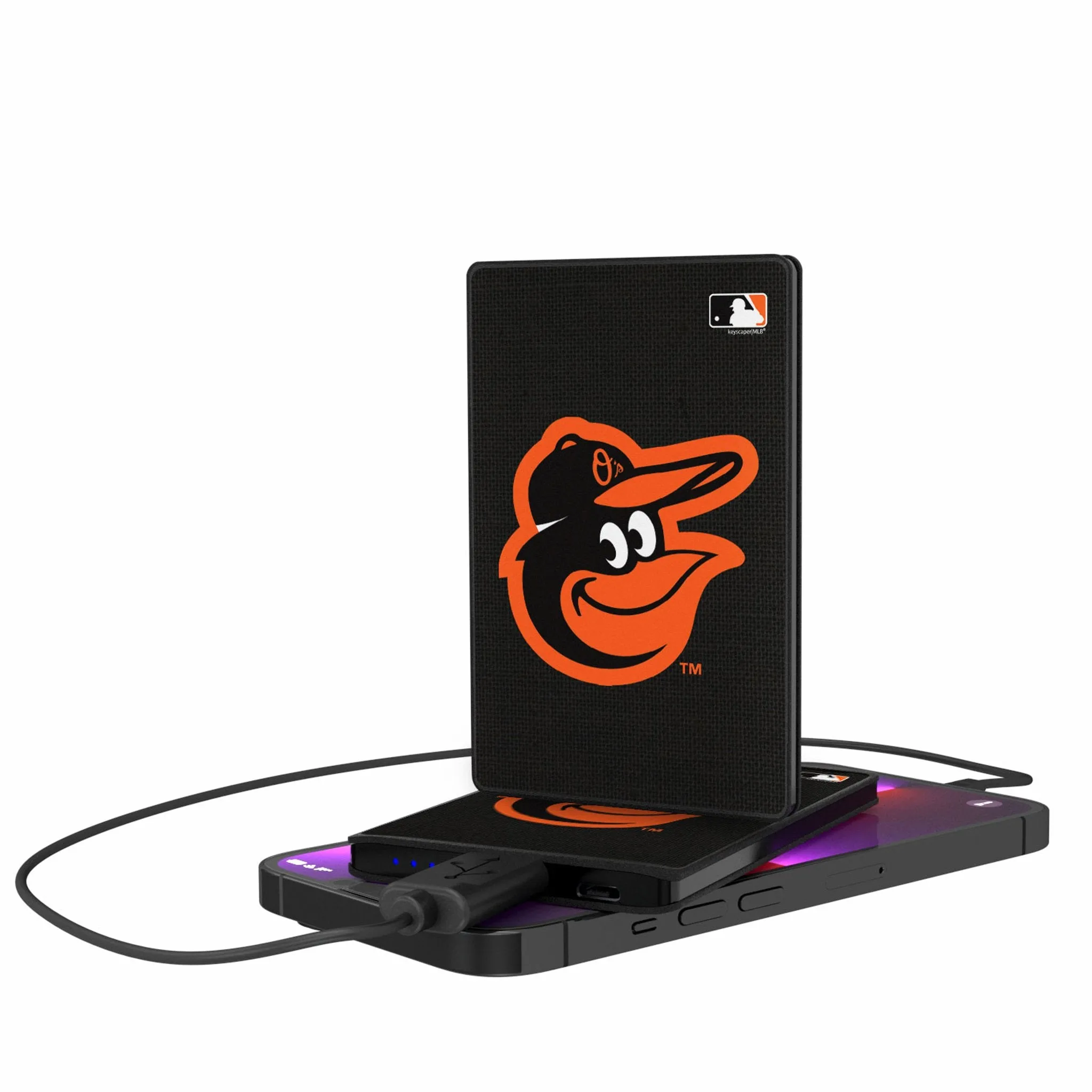 Baltimore Orioles Solid 2500mAh Credit Card Powerbank