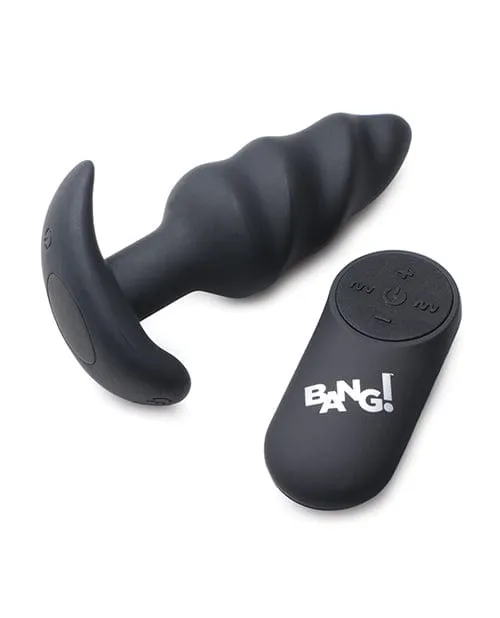 Bang! Vibrating Butt Plug with Remote Control