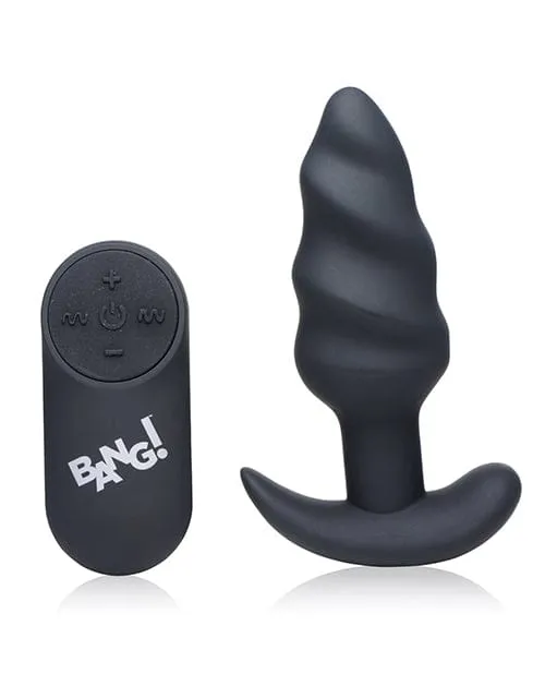 Bang! Vibrating Butt Plug with Remote Control