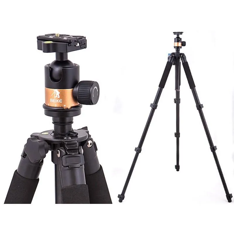 Beike QZSD Q610 Aluminium Convertible Tripod and Monopod with Ball Head