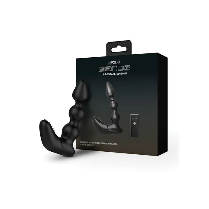 Bendz Bendable Prostate & Perineum Massager - Black