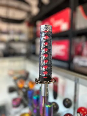 Black/Red Sword Shift knob