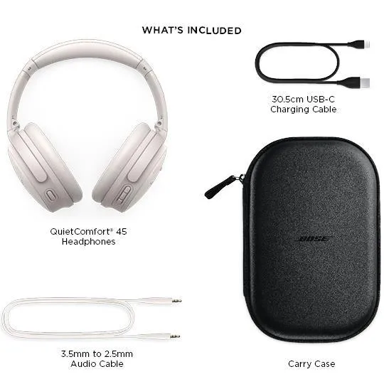 Bose QuietComfort 45 Wireless Noise Cancelling Headphones