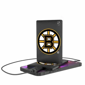 Boston Bruins Linen 2500mAh Credit Card Powerbank