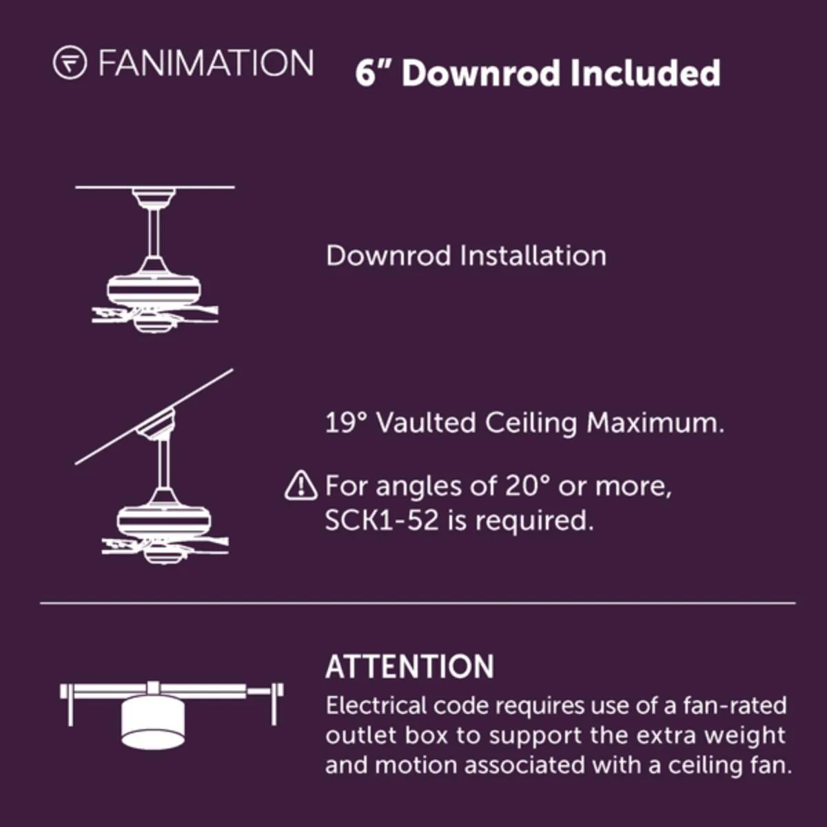 Brawn 64 Inch Matte White Outdoor Smart Ceiling Fan with LED CCT Select Light Kit and Remote