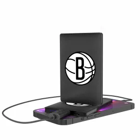 Brooklyn Nets Linen 2500mAh Credit Card Powerbank