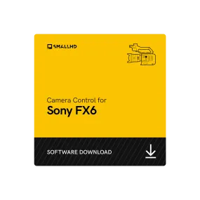 Camera Control for Sony FX6 (Software Only)