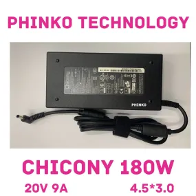 Chicony For MSI MS-17FS GF75 Laptop 180W 20V 9A Charger 4.5*3.0mm CENTRAL PIN