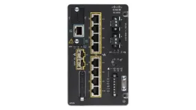 Cisco IE-3400-8P2S-A network switch Managed L2/L3 Gigabit Ethernet (10/100/1000) Power over Ethernet (PoE) Black