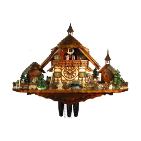 Cuckoo Clock - 8-Day Goatherd Farm - August Schwer