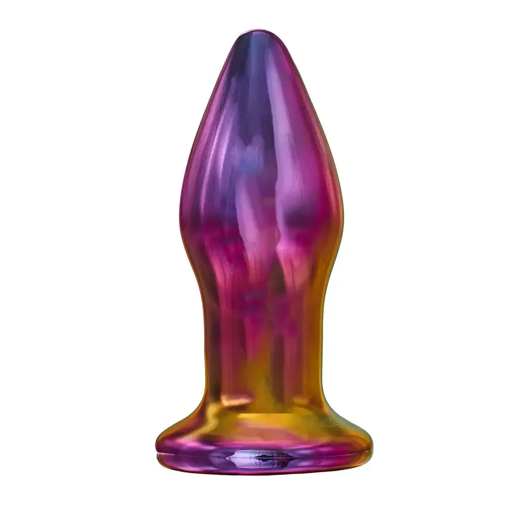 Dream Toys Rechargeable Glass Butt Plug with Remote Control