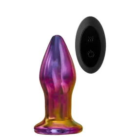 Dream Toys Rechargeable Glass Butt Plug with Remote Control