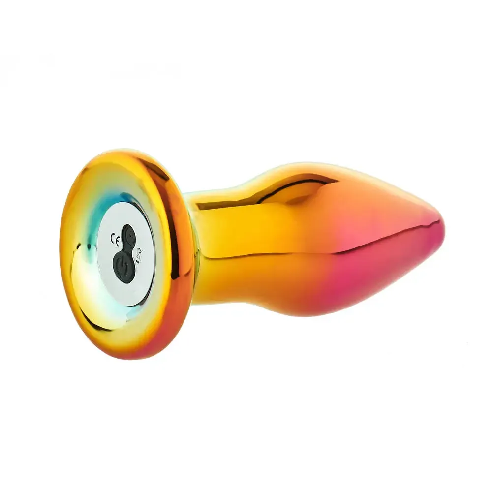 Dream Toys Rechargeable Glass Butt Plug with Remote Control