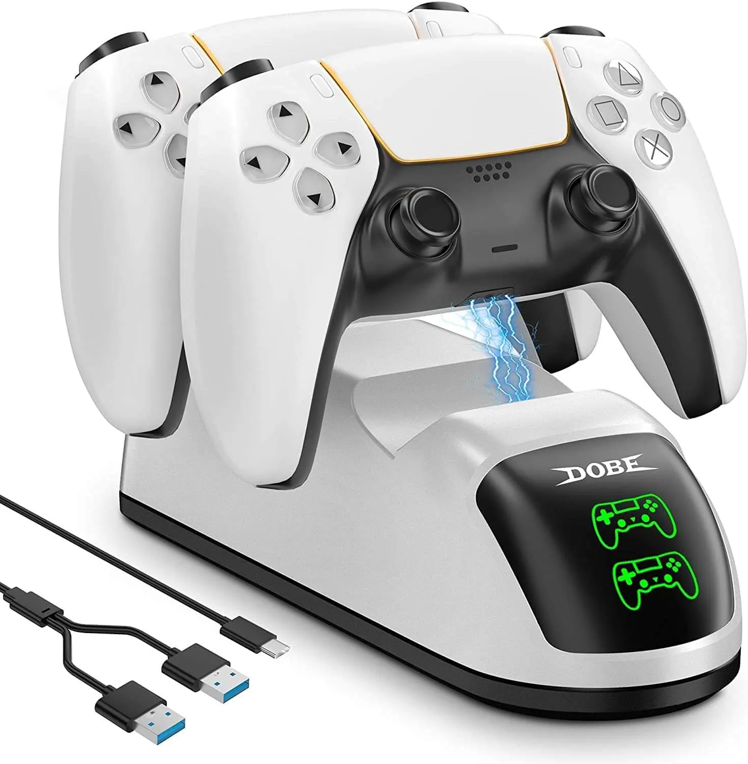 Dual Controller Charging Station for PS5