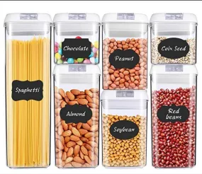 Efficient Heat-Resistant Storage Solution for a Neat Kitchen and Snack Preservation