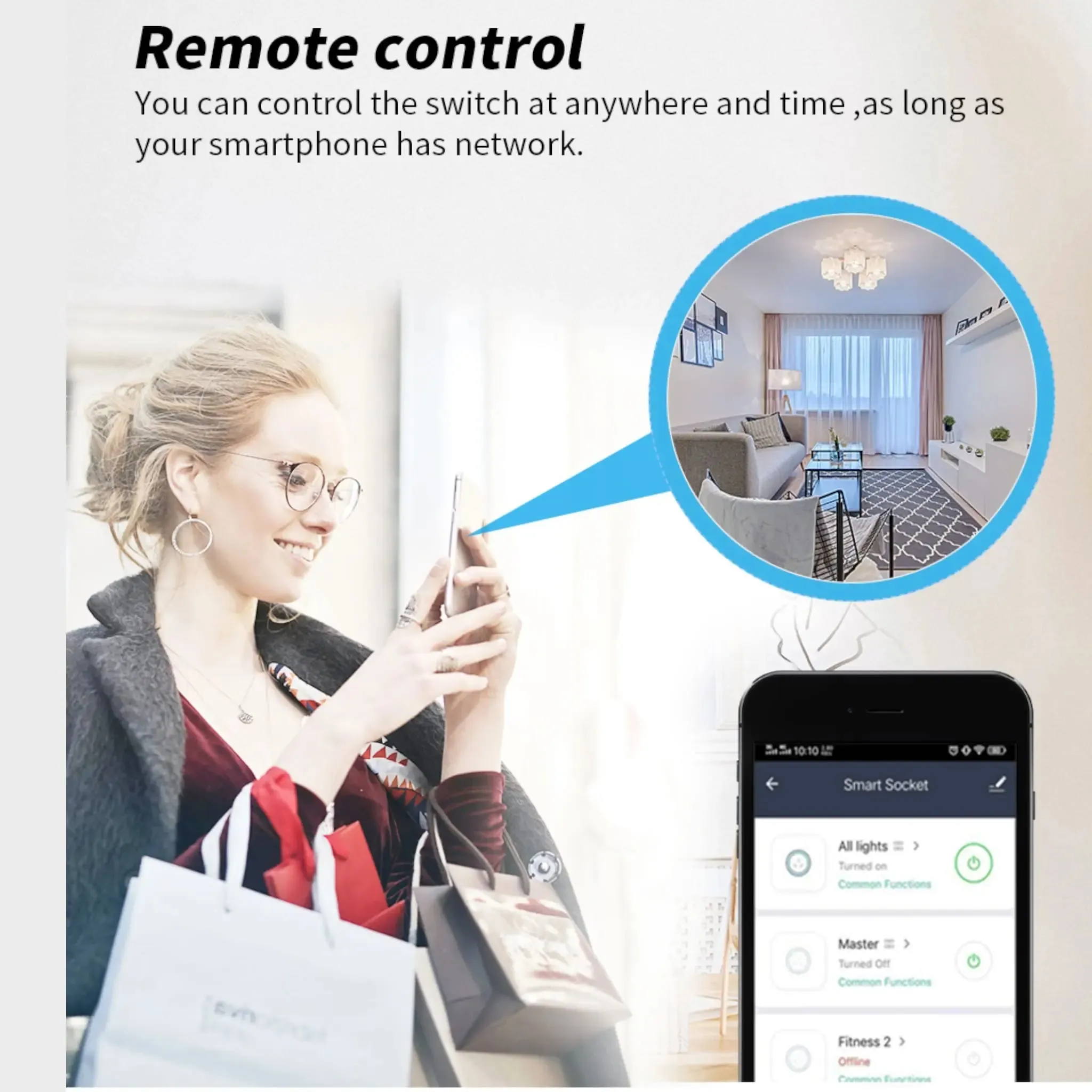 Energy Monitoring Smart Plug – WiFi Control & Timer