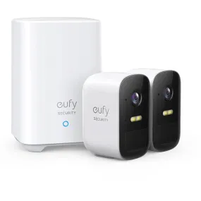 eufy Security eufyCam 2C Pro 2K Wireless Home Security System (2 Pack)