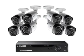 HD 720p Camera System with 8 Cameras and DVR