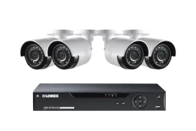 HD DVR Security System with 1080p Cameras & Lorex Cloud Connectivity