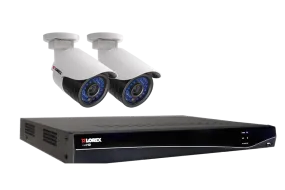 HD Security Camera System with 4 Channel NVR