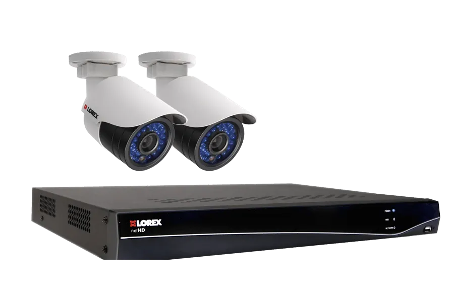 HD Security Camera System with 4 Channel NVR