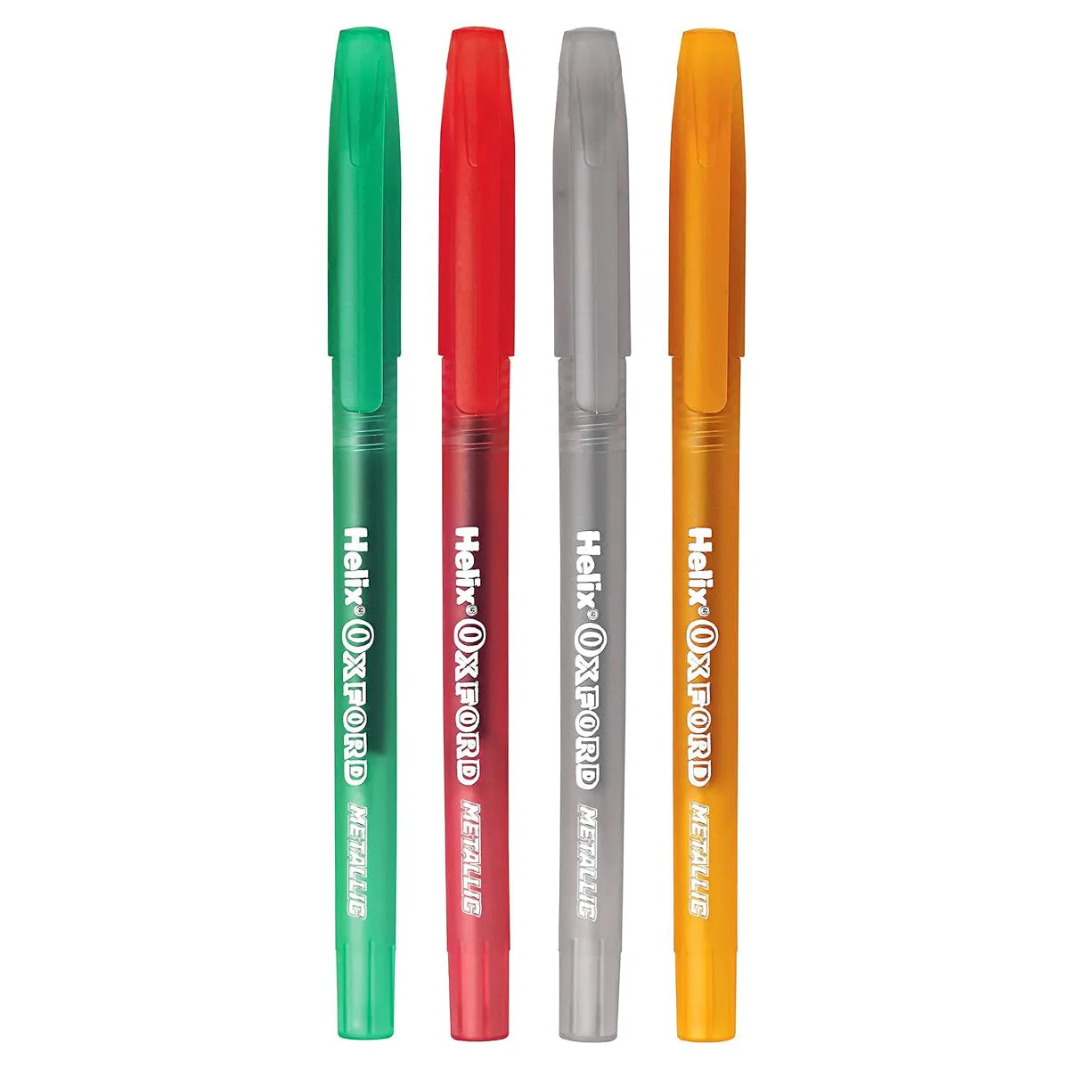 Helix Oxford Metallic Gel Pens (4 Pack)