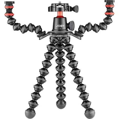 Joby GorillaPod 3K PRO Rig (Black/Charcoal/Red)