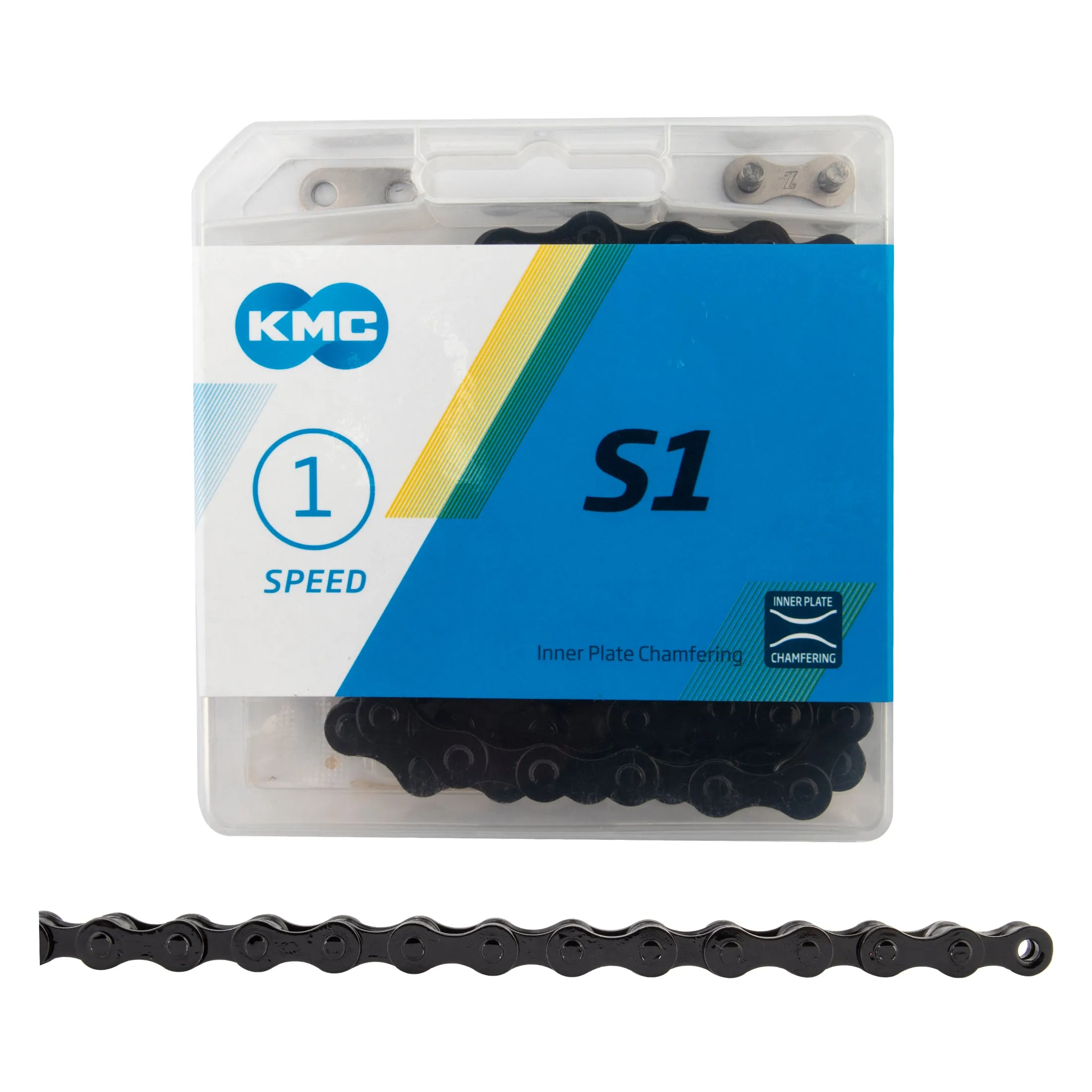 KMC S1 Chain - Single Speed 1/2" x 1/8", 112 Links