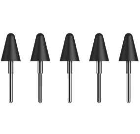 Kobo Stylus 2 Replacement Tips for Kobo Elipsa 2, Elipsa, and Sage eReaders (5 Black Tips)