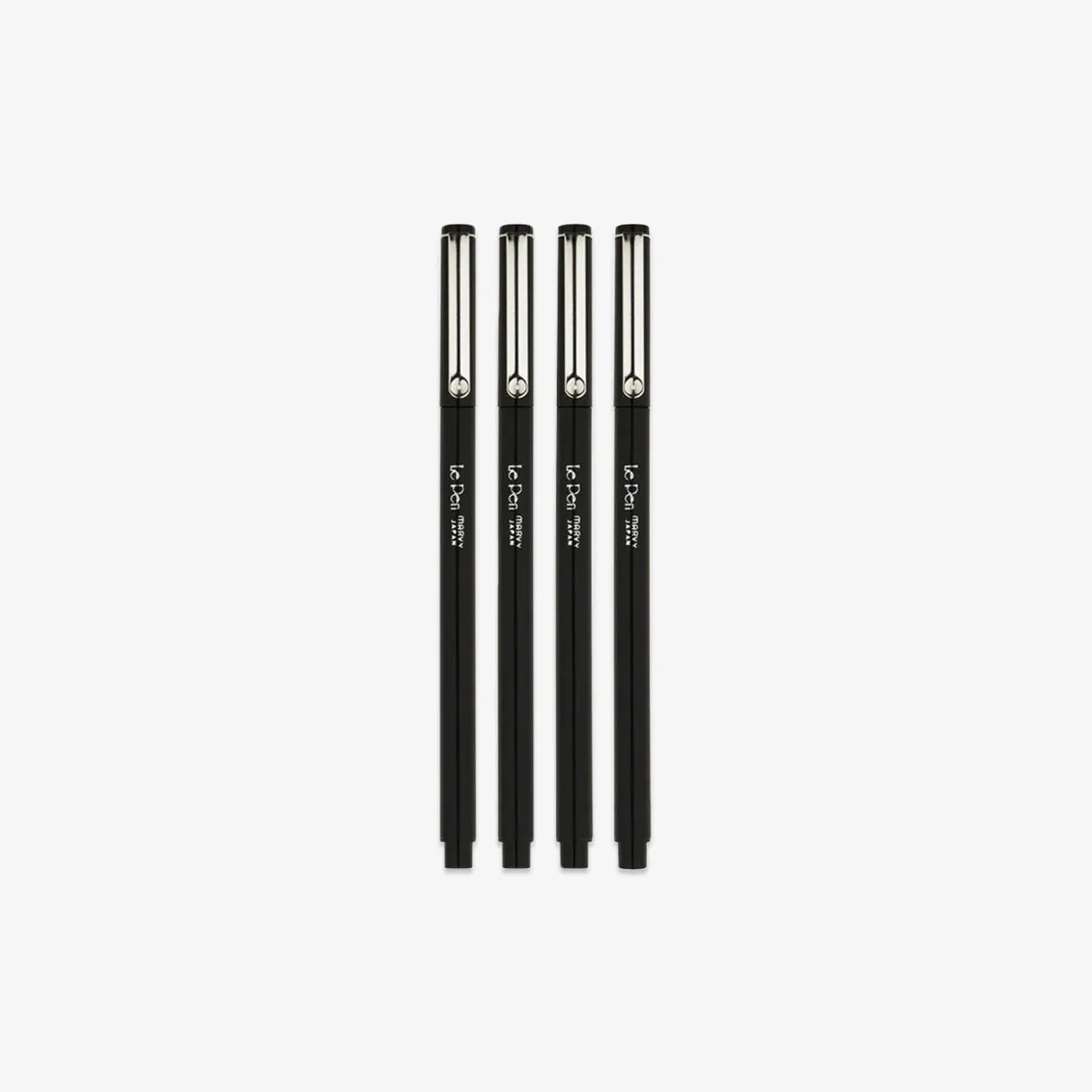 LE PEN SET 4 PCS // BLACK